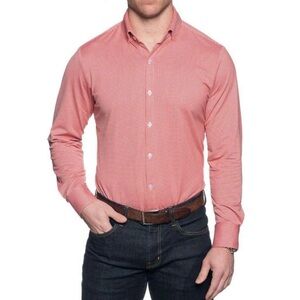 Mizzen+Main Red Gingham Shirt